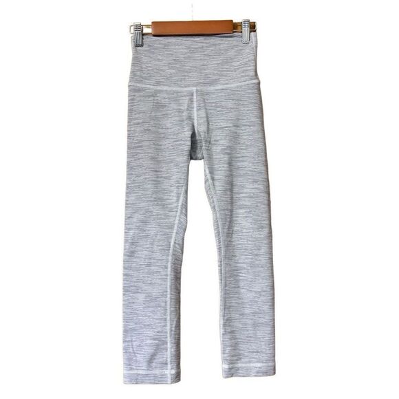 Lululemon Wunder Under Crop gray size 4 - Picture 1 of 11